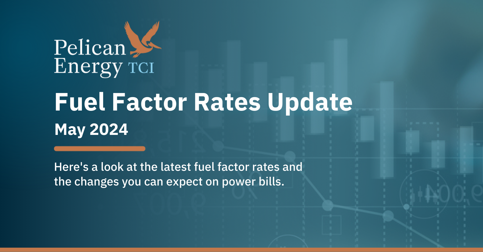 Fuel Factor Rates Continue To Decrease: May 2024