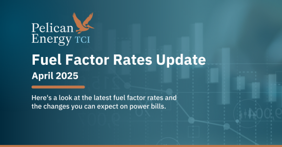 Fuel Factor Rates Update: April 2025