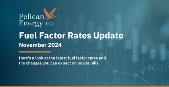 Fuel Factor Rates Update: November 2024