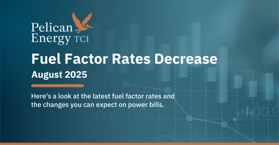 Fuel Factor Rates Update: August 2025